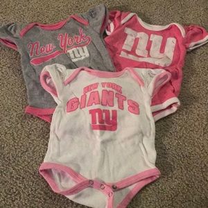 New york giants onesies